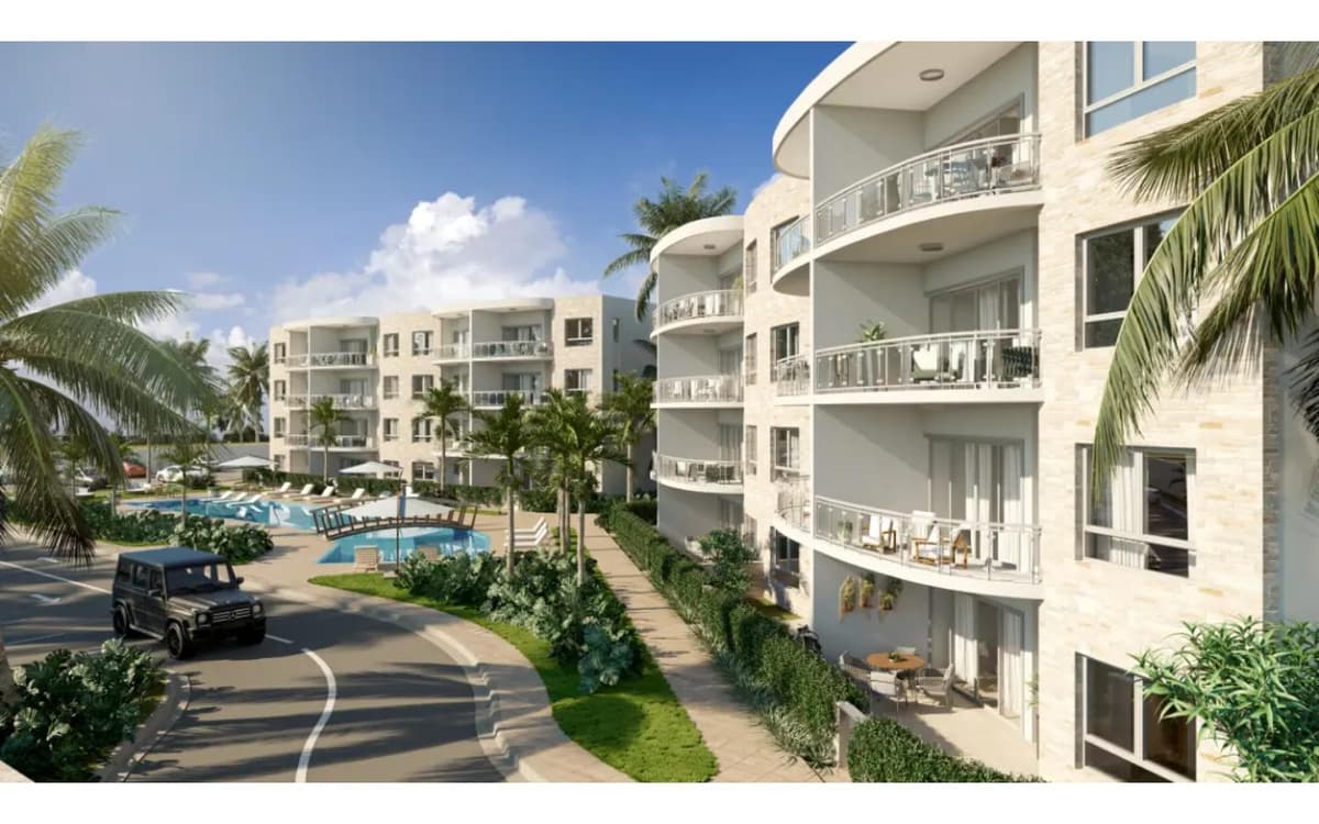 Id-3013 Two-bedroom Apartment For Sale In Prados De Punta Cana