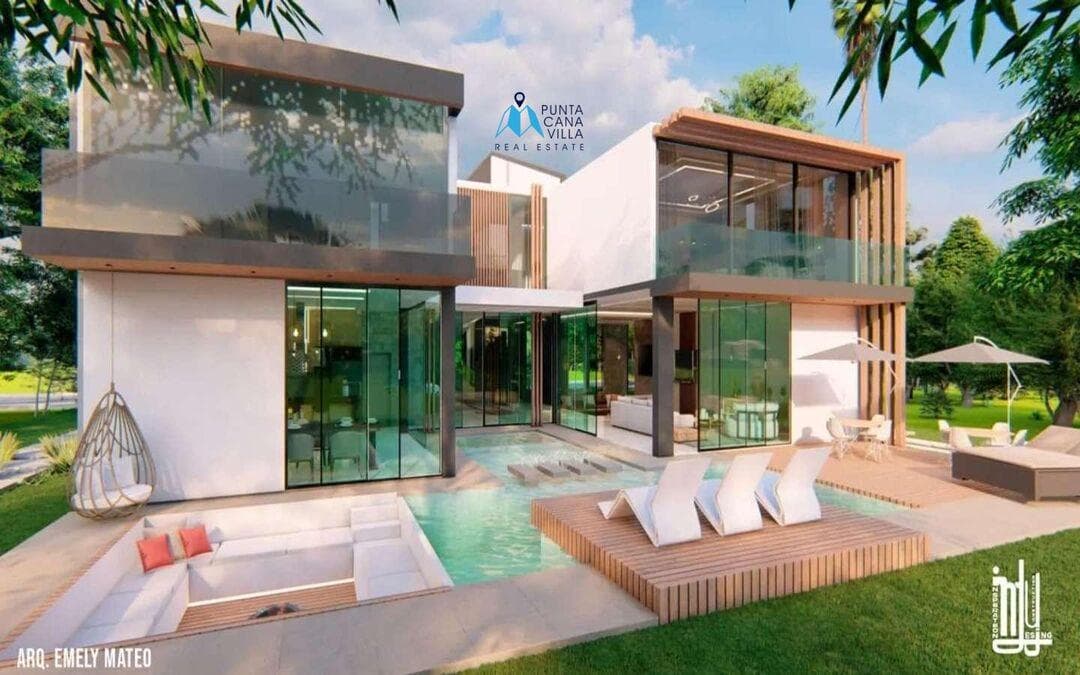 Id-2636 Four Bedroom Villa For Sale In Cap Cana - Image 2