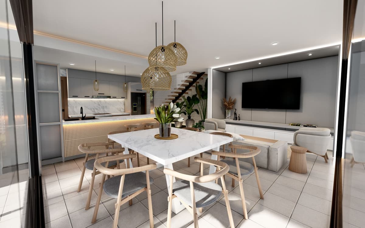 Id-2078 Three Bedroom Duplex Villa For Sale In Vista Cana - Image 3