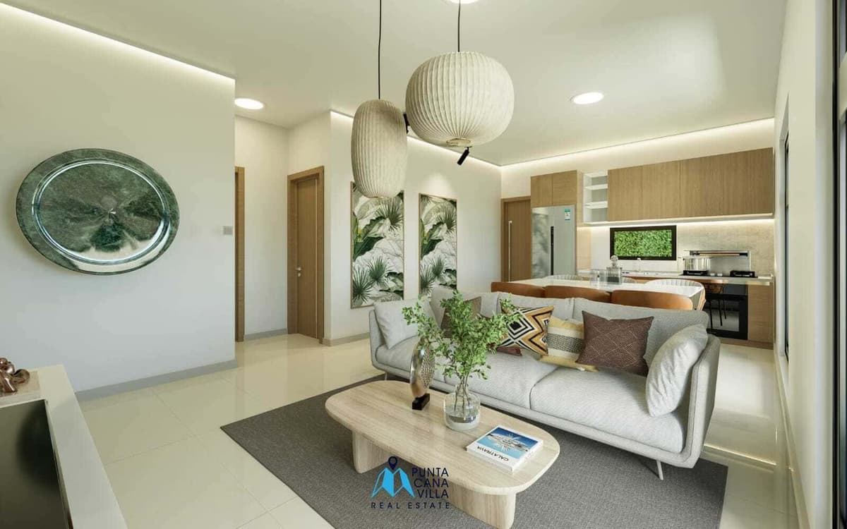 Id-2004 Beautiful Two Bedroom Villa For Sale In Bavaro Punta Cana - Image 5