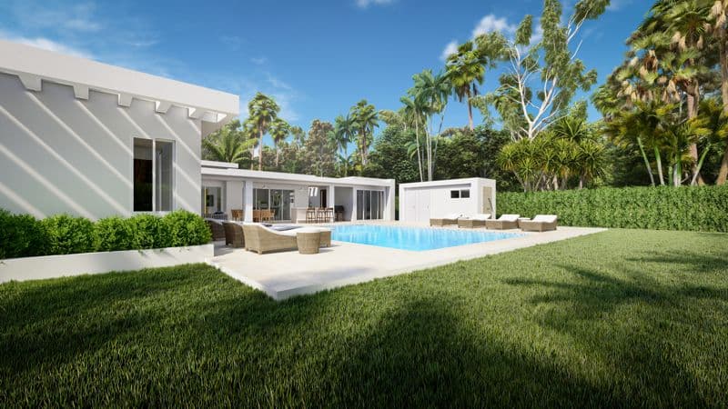 4 Bed 5 Bath Mediterranean Courtyard Home - Image 5