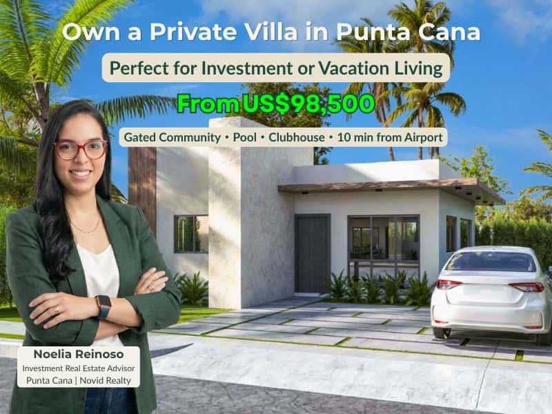 Affordable Punta Cana Villa Starting at US$89K | Perfect for Airbnb or Retirement