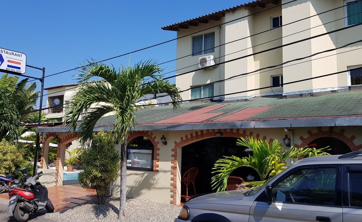 Hotel With Bar/Restaurant For Sale In The Center Of Sosua - Image 1