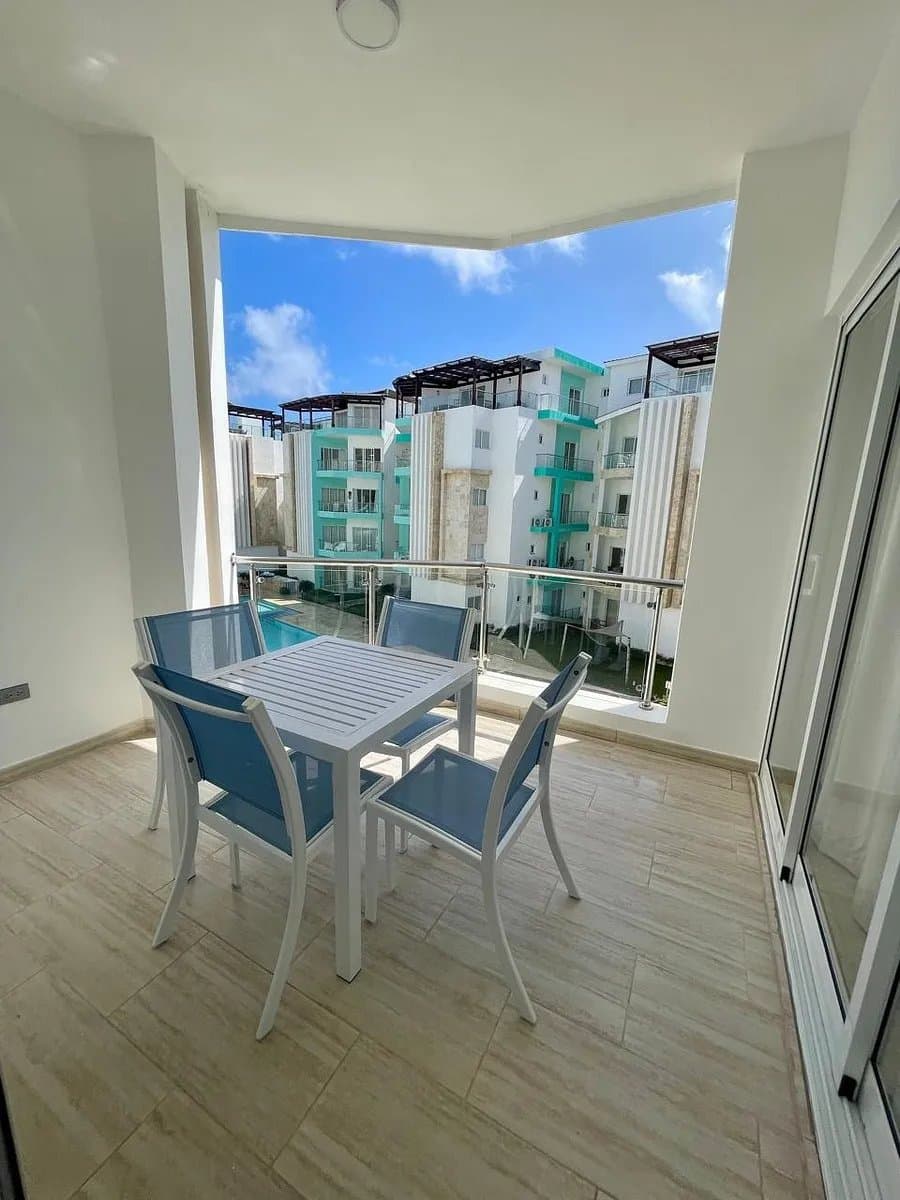 🌴 Double Income Caribbean Gem | Turnkey 2-Bedroom Condo in El Cortecito, Bávaro 🌊