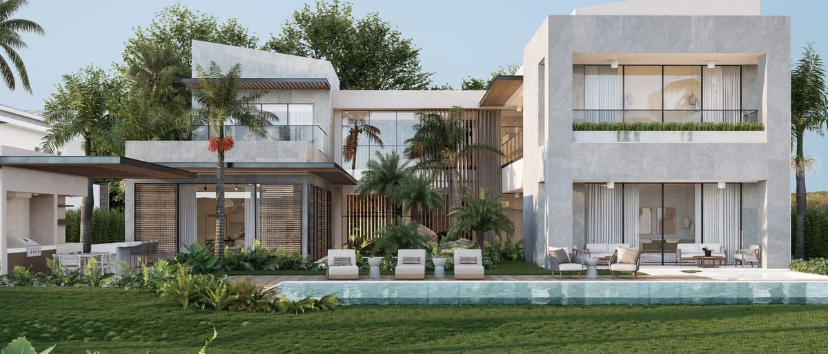 Villa De Lujo En Cap Cana Vista Al Golf Cerca De La Playa