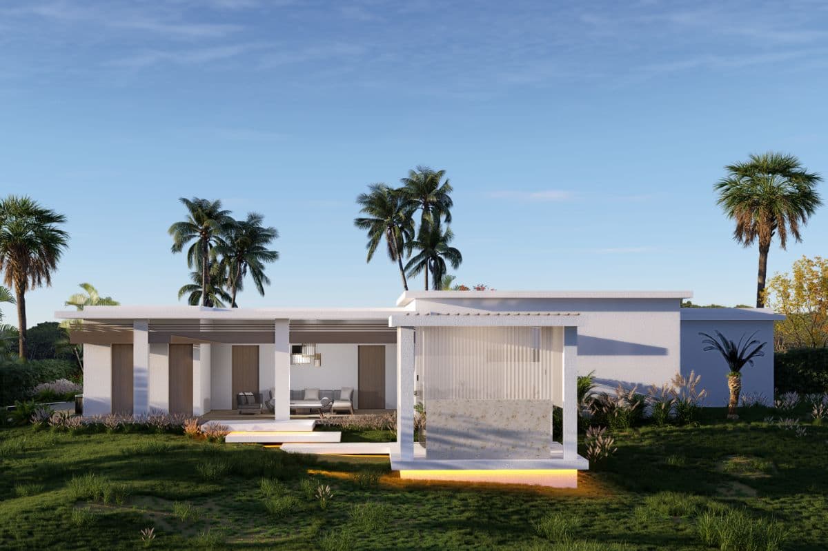 Modern Tropical Villa with Mountain & Partial Ocean Views - Image 5