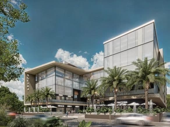 Social Business Center, Prime Exterior - View Office Suite in the Heart of Downtown Punta Cana
