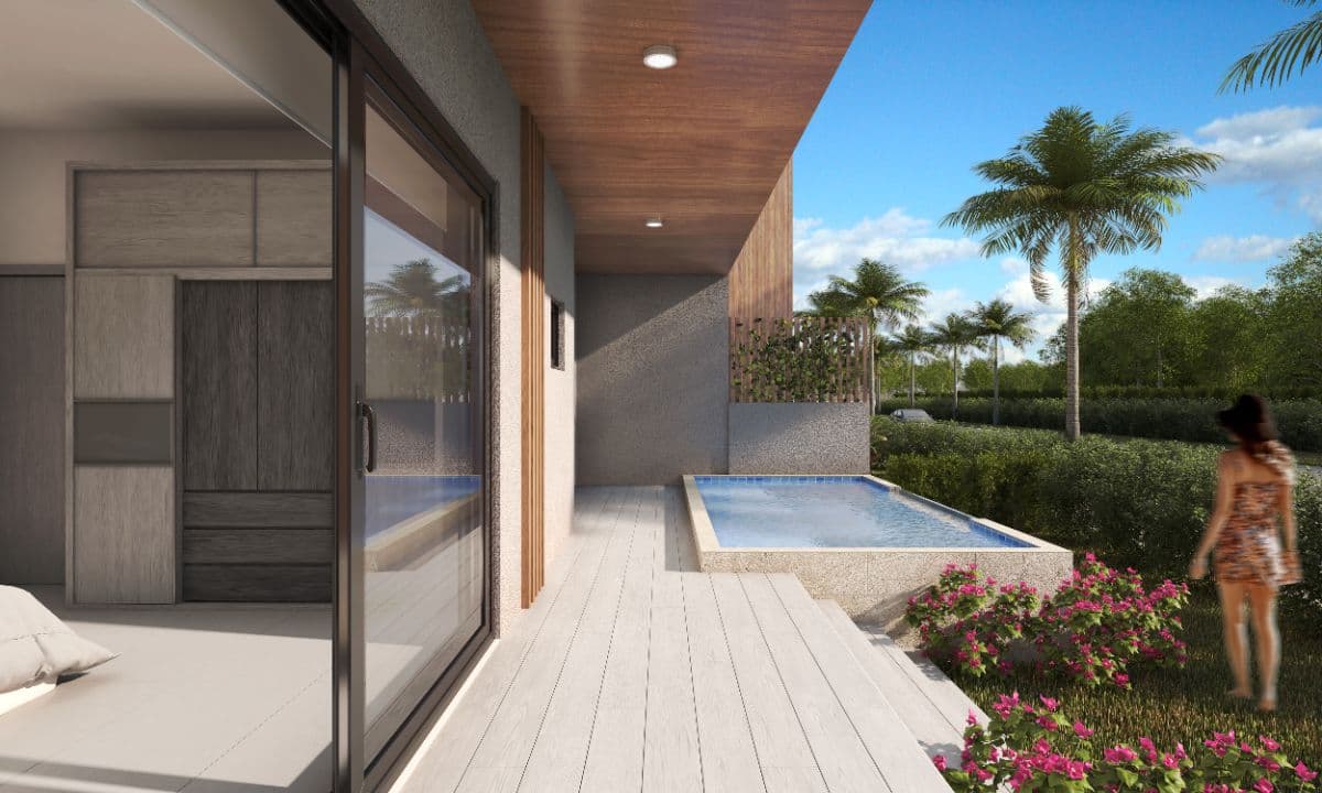 1 Bedroom + Family Room with Private Garden and Pool in Cap Cana - Image 2