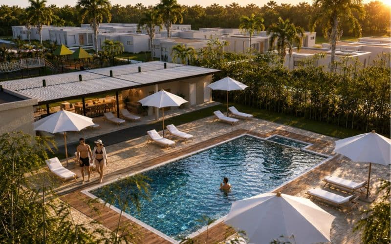 New Pre Sale Villas Starting at 89K with flexible Payment Plan in Closed Residence with Social Areas, Swimming Pools, Tennis, Paddle, Soccer, Kids Playground and Much More in Punta Cana Area - Image 3