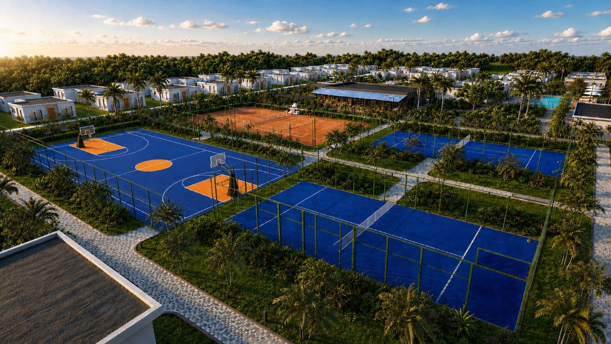 New Pre Sale Villas Starting at 89K with flexible Payment Plan in Closed Residence with Social Areas, Swimming Pools, Tennis, Paddle, Soccer, Kids Playground and Much More in Punta Cana Area - Image 4