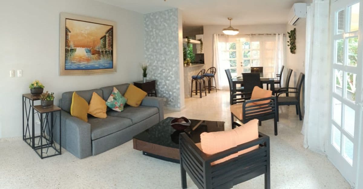 Tropical 3 BR Villa, Furnished, access to the beach in walking distance - Villas Bavaro - Image 3