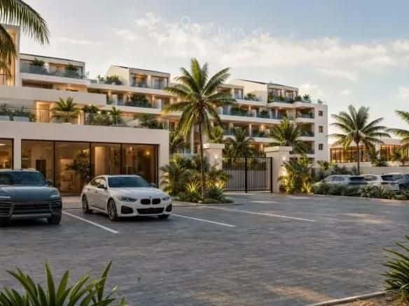 Chic 2-Bedroom Tropical Retreat at Luxe Corales Residences, Los Corales, Punta Cana—Your Dominican Dream Awaits