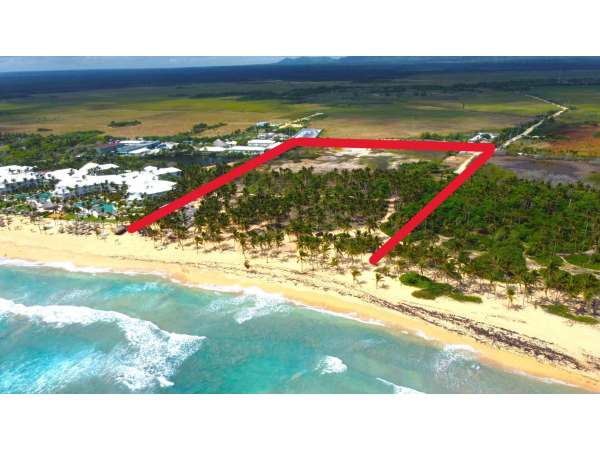 Beach Land For Hotel Development In Uvero Alto