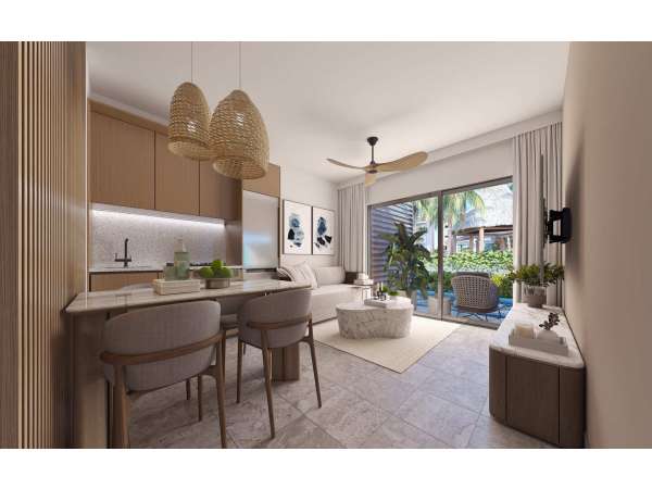 Id-2653 Punta Cana One-bedroom Condo For Sale With