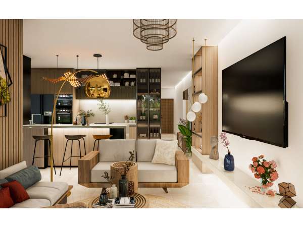 Id-2098 Punta Cana Three-bedroom Condo For Sale In