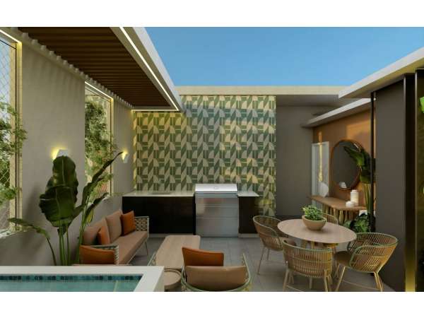 Id-2097 One-bedroom Penthouse For Sale In Bavaro