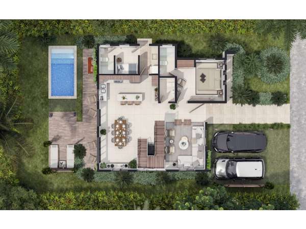 Id-2096 Four-bedroom Villa For Sale In Vista Cana