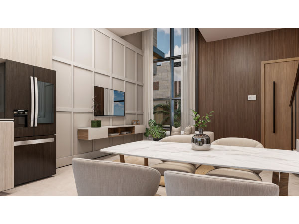 One Bedroom Dulpex With Private Patio And Terrace