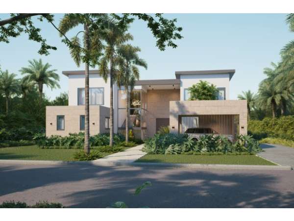 Elegant Golf-view Villa In Tortuga €“ Punta Cana