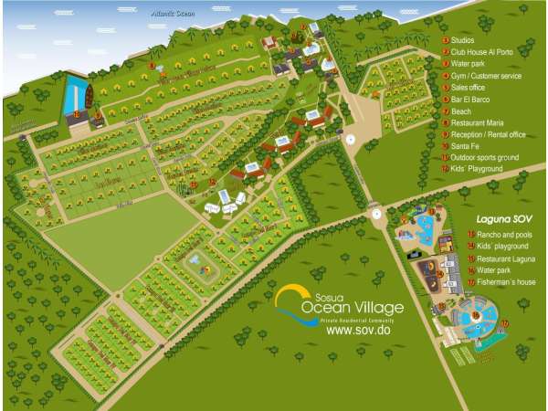 Sosua Ocean Village Residential Land Lots Starting