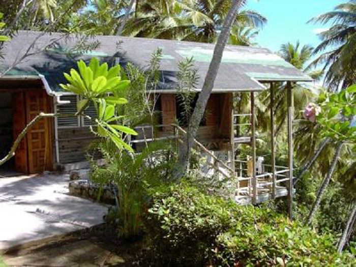 This Is The Robinson Crusoe Dream At Its Best. A Beach Front Home